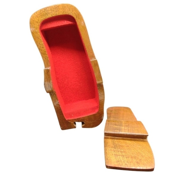 Artisan Betty Boop Wooden Puzzle Box 1990s - Picture 4 of 11